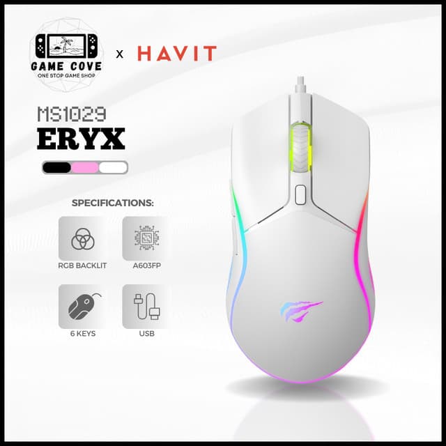 Havit MS1029 Wired Gaming Mouse