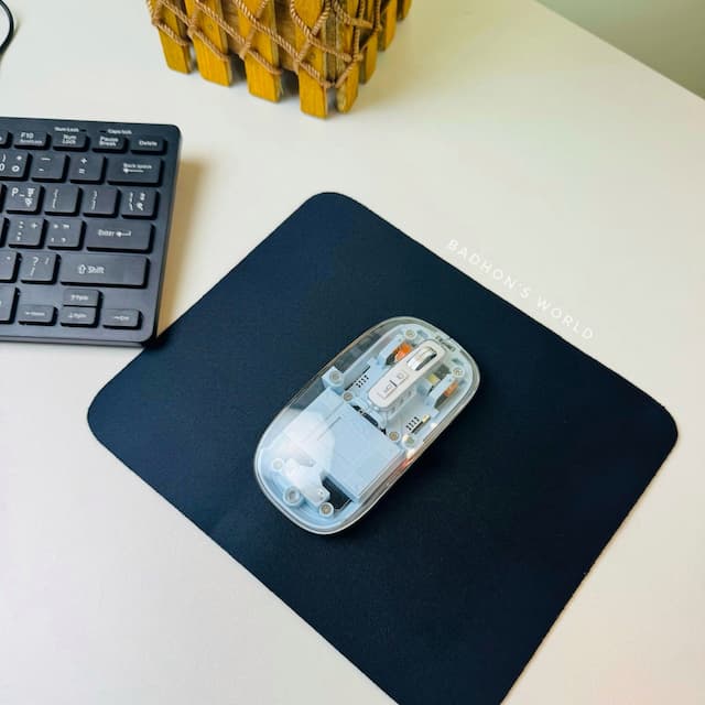 Mini Black Mouse Pad