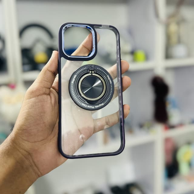 Transparent Magnetic Premium Phone Case