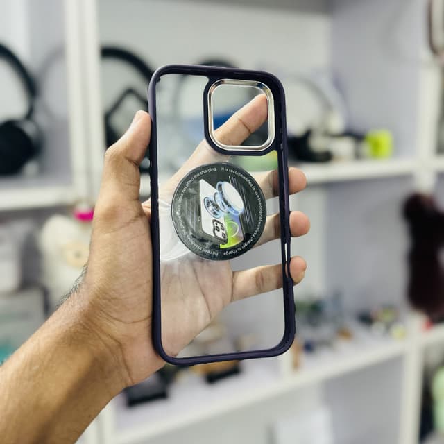 Transparent Magnetic Premium Phone Case