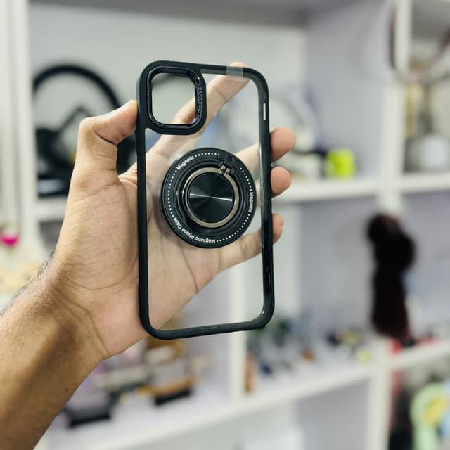 Transparent Magnetic Premium Phone Case