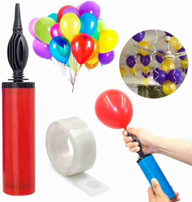 Plastic Balloon Pumper To Inflate Balloon