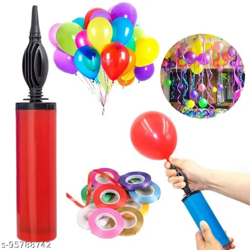 Plastic Balloon Pumper To Inflate Balloon