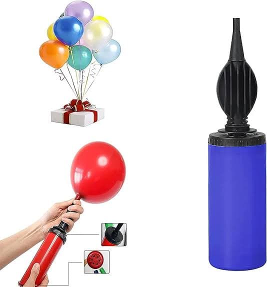 Plastic Balloon Pumper To Inflate Balloon