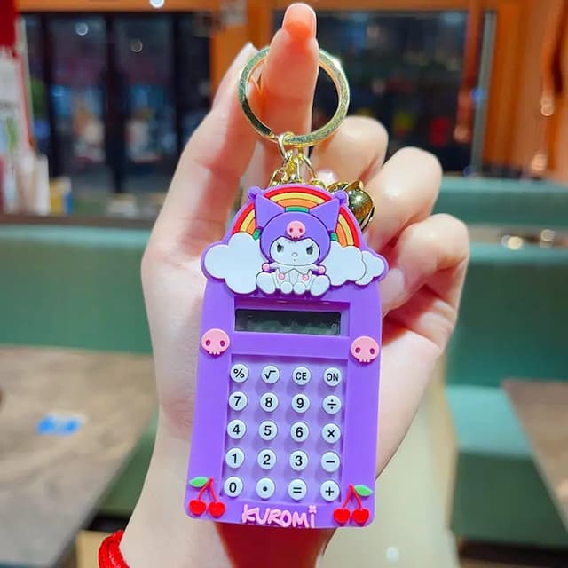 Cartoon cute doll computer toy creative car keychain student schoolbag pendant pair small gift wholesale