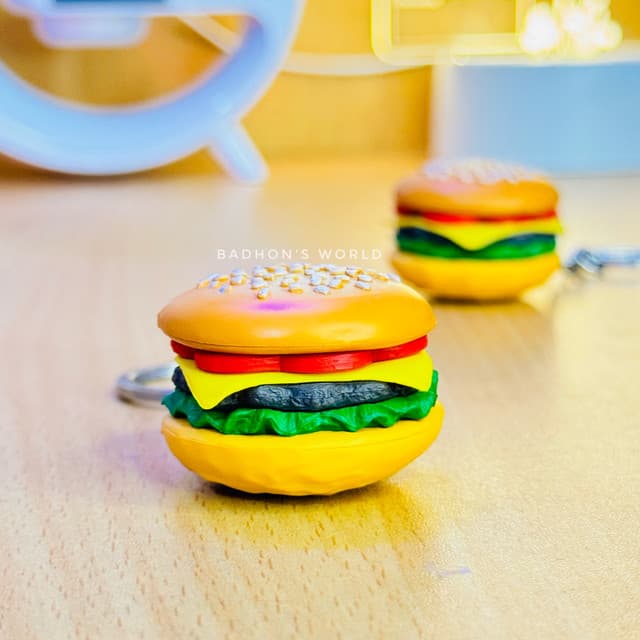 Burger Key ring