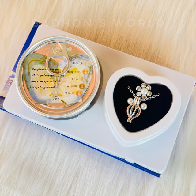 Wish & Love Pearl Necklace Pendent