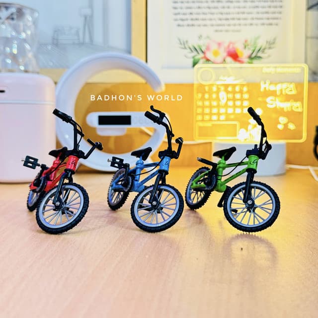 Mini Model Bicycle Toys Cycling 1:10 Alloy Miniature MTB Bike Model DIY Creative Mountain Cycling Kids Educational Gifts
