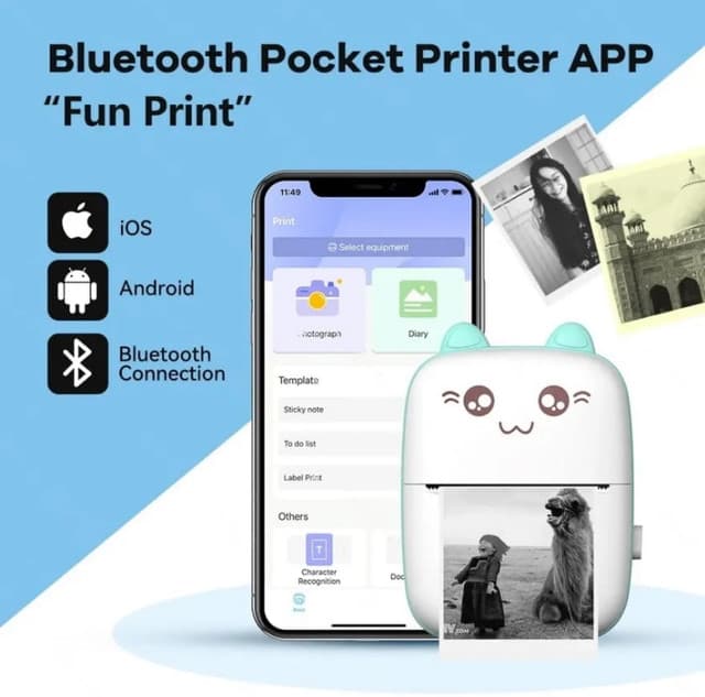 Portable Mini Printer