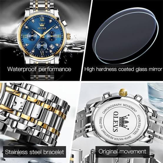 Olevs 2858 Men Quartz Watch