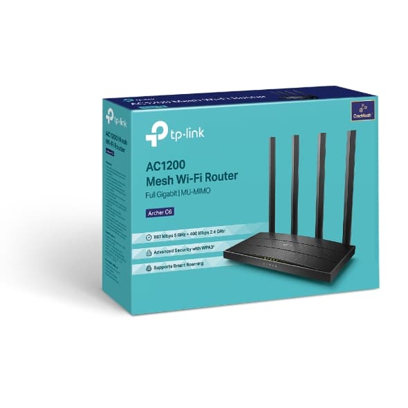 TP-Link Archer C6 AC1200 Gigabit Router