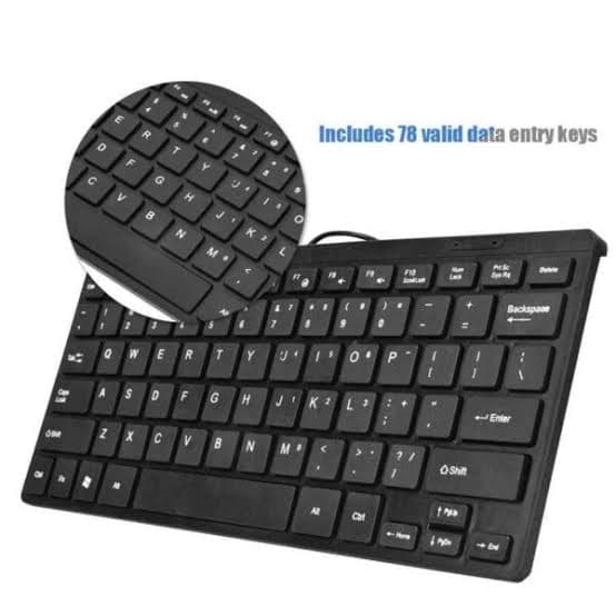 Linmony FKO5 Mini Chocolate Keyboard