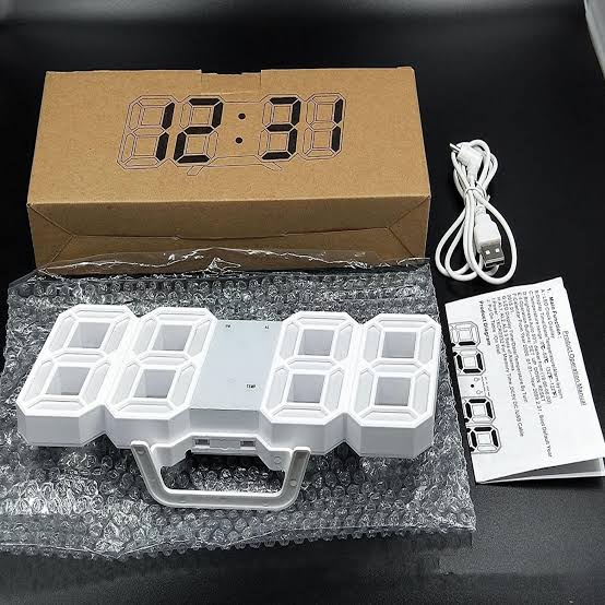 3D LED Digital Clock