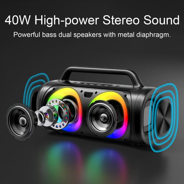 Joyroom jr-MW02 Speaker With SoundBox